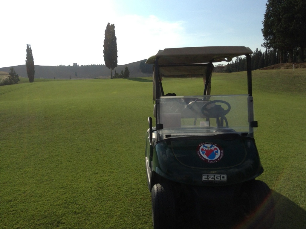 Golf Castelfalfi fra Firenze e Pisa