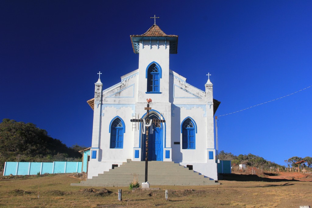 Brasile, Cerrado, chiesa di Baron