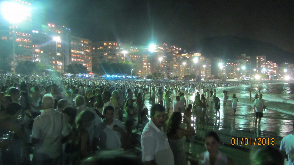 Capodanno in bianco a Copacabana