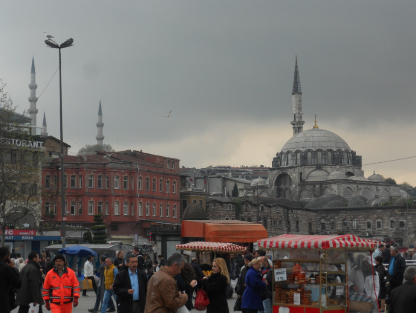 la moschea di istanbul