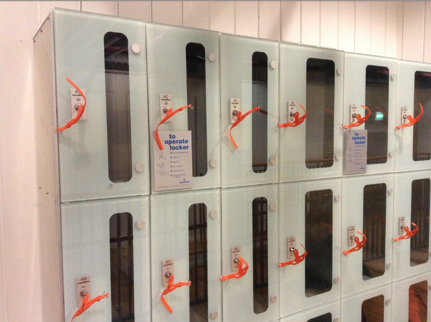 lockers al museum of london