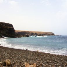 spiaggia nera di Pozo Negro