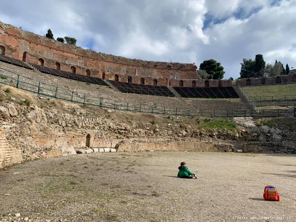 visitare taormina con i bambini