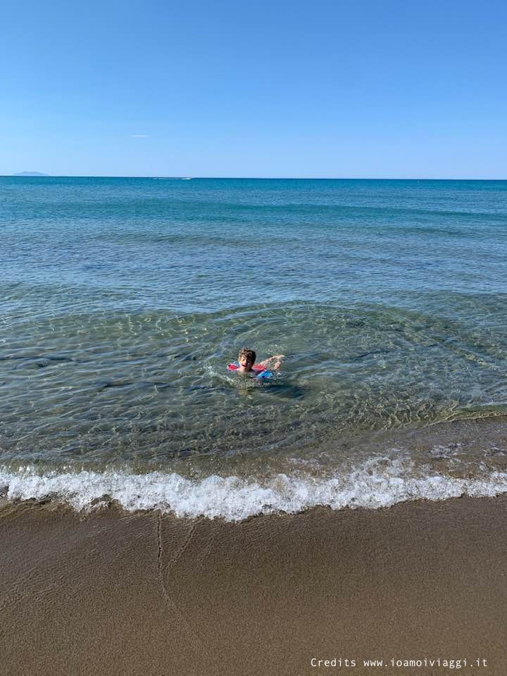 spiaggia per bambini