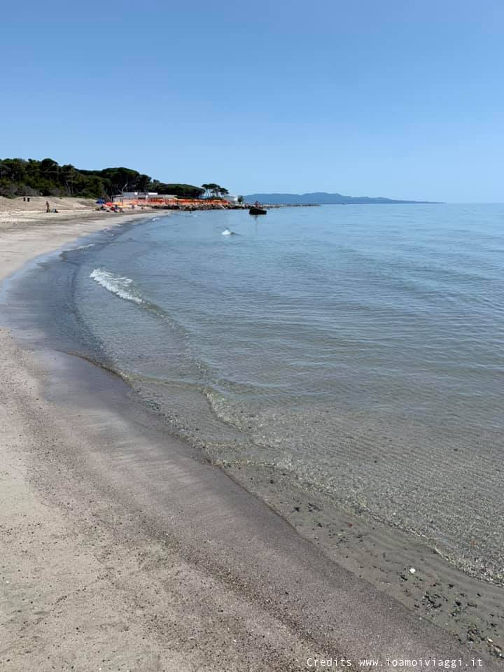 spiaggia adatta ai bambini piccoli in toscana