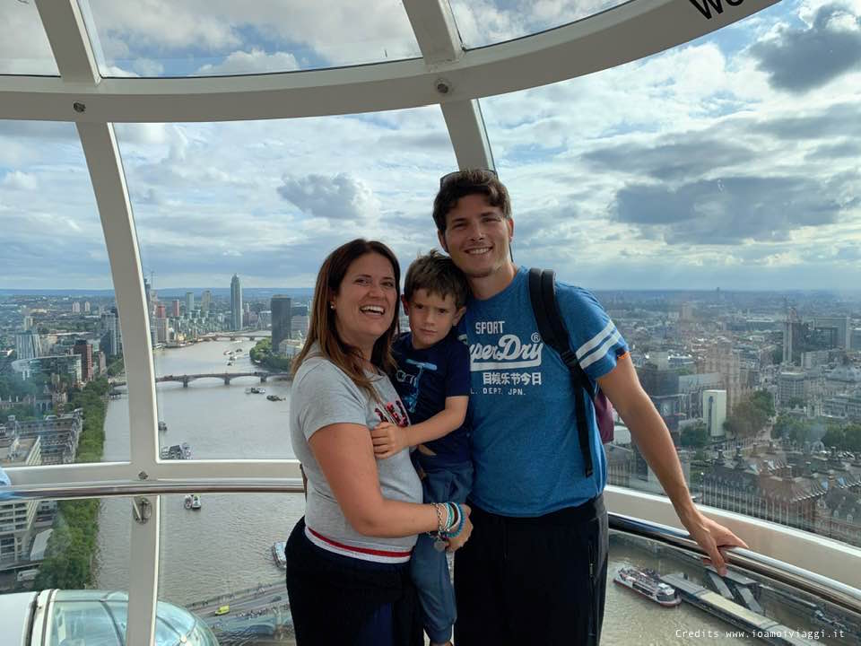 salire sul london eye family ticket