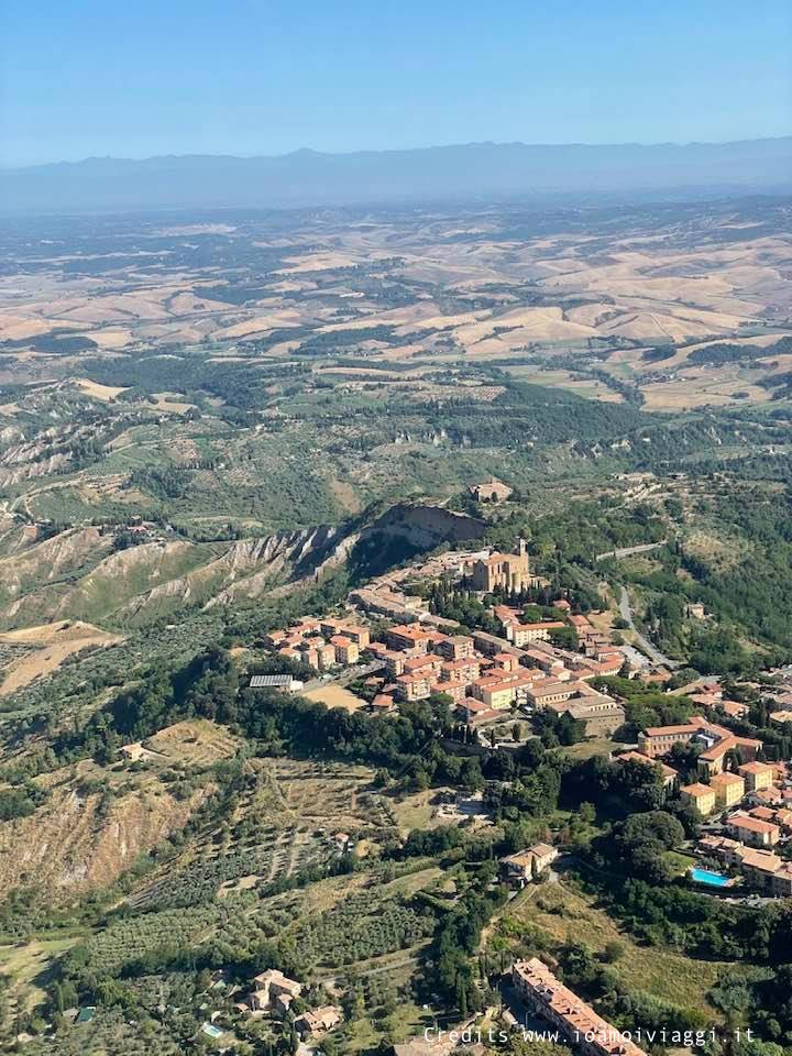 volterra vista dal cielo